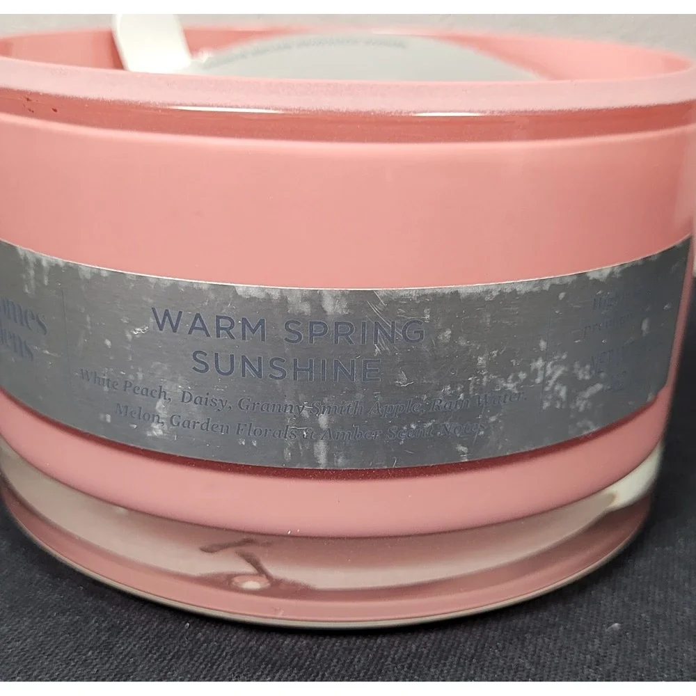 Better Homes & Gardens Candle Warm Spring Sunshine 16.3 oz Jar, Triple Wick